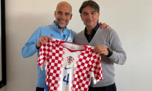 Dalić posjetio Guardiolu i dao mu poklon: 'Dobili smo informacije iz prve ruke'
