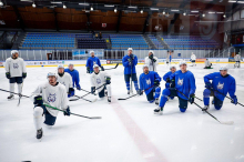 Risi tako zagnani, da je bilo treba trening kar prekiniti