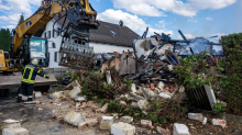 Brand in Wohnhaus: Haus brennt nieder - Gasexplosion vermutet