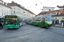 Verhetzung und Angriff: Grazer rastete im Bus aus und griff Fahrer an