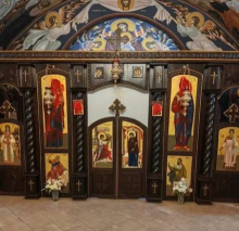 Vandali oskrnavili svetinju na Karaburmi: Crvenom bojom uništili freske u crkvi Sabora Srpskih Svetitelja 