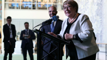 Chiles Ex-Präsidentin Bachelet hofft auf Bereitschaft der Welt für Frau als UN-Generalsekretärin