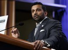 Kash Patel flips out at reporters for asking if he's been drunk at work and rips claim he thought he'd been fired