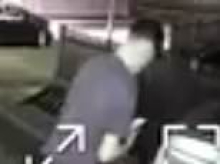 Moment a brazen Evri delivery driver takes a photo of his 'delivered' parcel... before stealing it