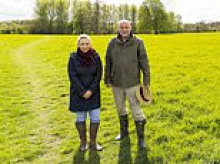 King Charles' view of wildflower meadows around Highgrove are under threat over plans to build 135 new homes