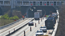 140.000 Fahrzeuge pro Tag: Zweite offene Fahrspur im Engelbergtunnel - was das bedeutet