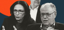 Wirtschaftskrise: Peer Steinbrück, Yasmin Fahimi und Jörg Dittrich im Talk