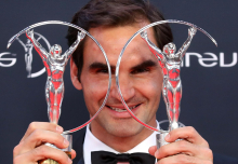 Pri laureusih daleč največkrat nagrajeni tenisači, sledijo atleti