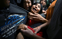 Podoba ločitve migrantske družine zmagovalna fotografija World Press Photo