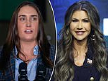 Lesbian sex secrets of Kristi Noem's ICE leader: Ex lover claims jealous rages over men, screaming through hotel walls... and vile tight bodysuit demand