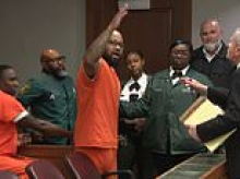 Alleged double murderer shouts 'I want my mom' as he appears in court