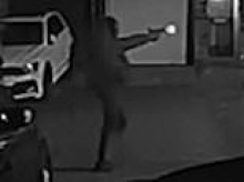 Moment drill rap gunman opens fire on drug-dealing rival's car in another Lawless London shooting on quiet residential street