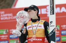 Domen Prevc na teku Wings for Life v posebni vlogi