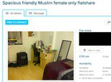 The 'Muslim only' flats advertised by homeowners in parts of East London in breach of equality laws
