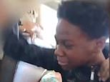 Distressing moment gang of bullies beat up autistic boy, 12, on school bus