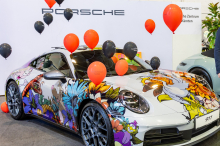 Für den guten Zweck: Kärntens schrägster Porsche wird verlost