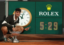 Alcaraz bo zaradi poškodbe desnega zapestja izpustil Roland Garros 