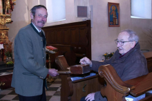 Kainacher ist seit über 20 Jahren „Absammler“ in der Pfarrkirche