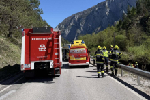 Liezen : Prallte gegen Leitschiene: Tödlicher Motorradunfall im Gesäuse