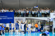 Volleyball: Nach Sieg in Ried hat Hartberg im Titelkampf bereits Matchball