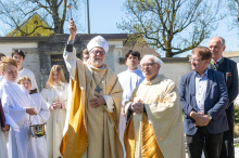 St. Marxen: Zahlreiche Gäste feierten die Segnung des neuen Kirchturms