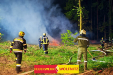 Wieder Waldbrand: „Gewaltiger Feuerschein war aus der Ferne sichtbar“ 