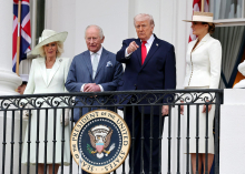 Trump ob sprejemu britanskega kralja izpostavil poseben odnos med Američani in Britanci