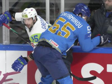 Slovenci tesno izgubili proti Kazahstanu