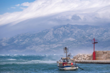 Wetterumschwung in Kroatien: Warnung vor Sturmböen bis 100 km/h