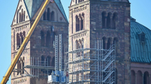 Ein Blick hinter die Gerüste: Speyerer Dom: Auf der Zielgeraden zum großen Jubiläum