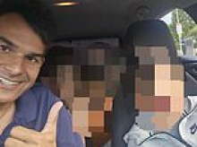 Barman accused of trying to murder three children in high-speed car crash heard 'sobbing' in dashcam footage played in court and warning 'there's nothing to be done'