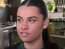 Waitress in Melbourne on working holiday who had a plate smashed into her face by a stranger speaks out