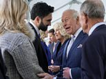 NYC's socialist mayor meets King Charles in Big Apple hours after suggesting royal should RETURN the most famous of his crown jewels to India