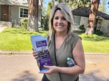 GOP mayor took to stage with presenter who compared gay marriage to WILDFIRES... now she has filed huge damages claim against city she used to run