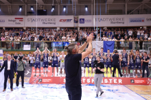 Hartberg feiert den Volleyball-Titel: 