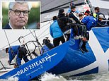 'You'll need to bucket and chuck it!' Lord Offord teases Greens co-leader with invitation to board his 52ft yacht - but warns there are no toilets...