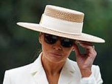 Melania's flashy Meta glasses next to Queen Camilla forces White House into U-turn after banning ALL 'wearable tech'
