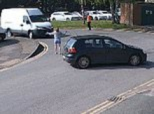 Moment thieves mow down innocent woman trying to stop them after they targeted her business