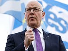'Did you also do the moon landings?': SNP's Swinney derided after he claims credit for Trump lifting US tariffs on Scotch whisky... despite President saying it was King who convinced him
