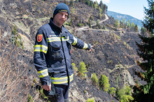 Waldbrand im Lesachtal: „Entscheidend war, dass unsere Lebensader frei blieb“