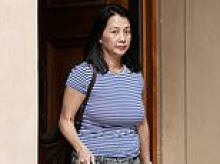Ex-wife of Dr Reza Adib drops off groceries to his $6million mansion after the surgeon was charged with three counts of rape - as cops probe whether a 'stupefying' drug was used
