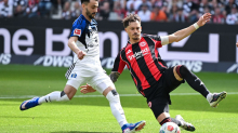 Fußball-Bundesliga: Nach Riera-Eklat: Frankfurt verliert gegen den HSV