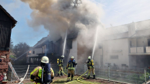 Brand: Asylunterkunft in Unterfranken ausgebrannt