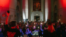 Disco am Wiener Zentralfriedhof: Es bebe der Zentralfriedhof