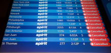 Spirit: US-Airline stellt Flugbetrieb wegen hoher Kerosin-Kosten durch Iran-Krieg ein