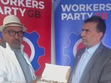 Muslim election candidates in Birmingham for George Galloway's Workers Party of Britain gave out sweets to celebrate Iran's 'success' against 'the Zionists'