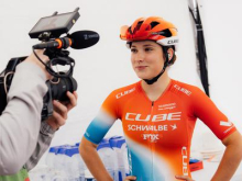 Maruša Tereza Šerkezi optimistična po debiju med mlajšimi članicami: Tretje mesto je bilo zelo blizu
