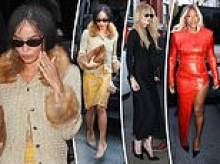Zoe Kravitz shows off massive engagement ring as she joins Nicole Kidman and Serena Williams for Anna Wintour's glitzy pre-Met Gala party