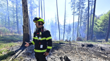 Nationalpark Böhmische Schweiz: Brand nahe Sachsen nicht unter Kontrolle - Hoffen auf Regen
