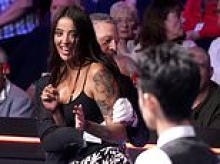 Revealed: World Snooker Championships final intruder identified as OnlyFans star - as she launches ANOTHER BBC rant and claims she intended to make X-rated gesture in shocking moment